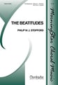 The Beatitudes SATB choral sheet music cover